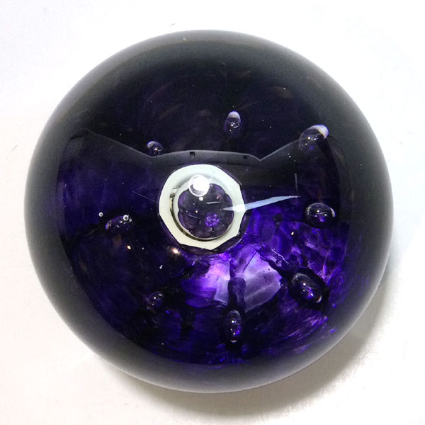 Crimp Paperweight in Amethyst by WheatonArts - Image 3